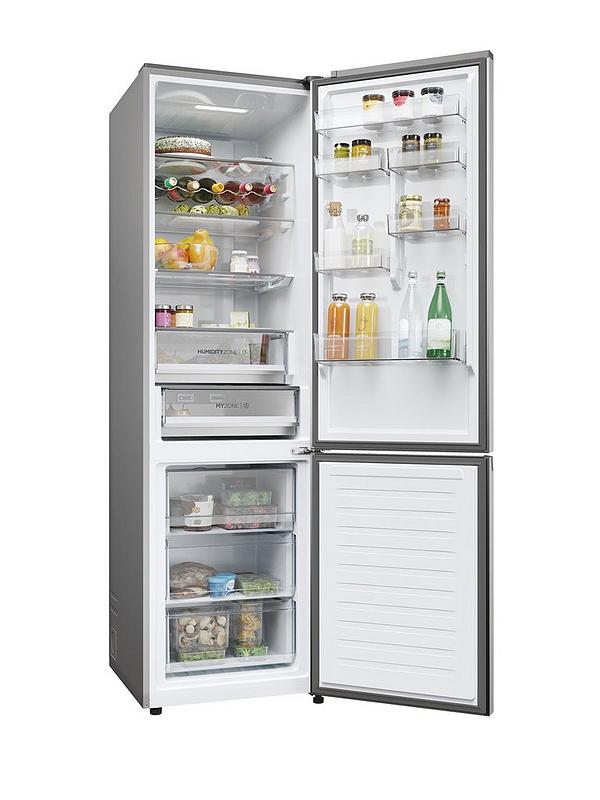 Haier HDPW5620DNPK Fridge Freezer - Inox - Image 2